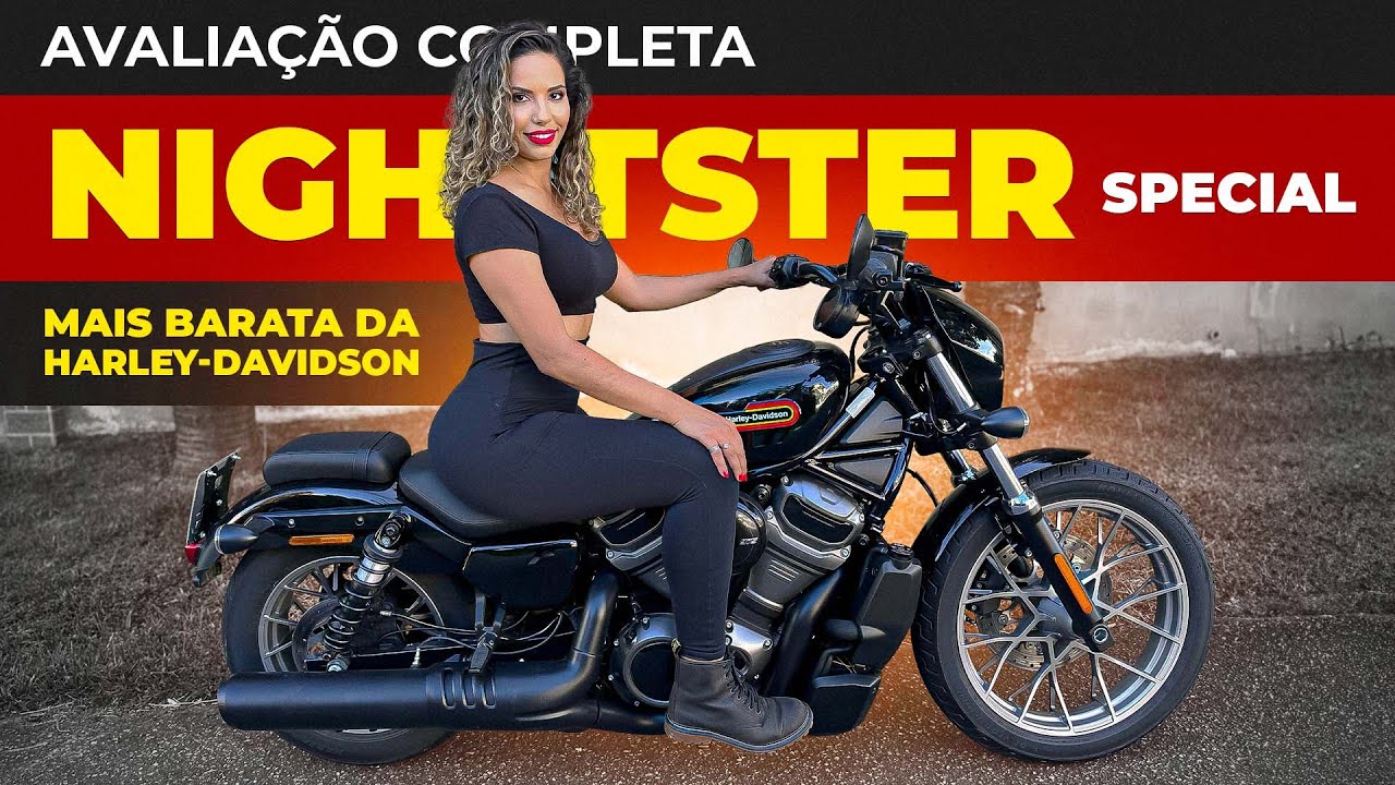 TESTE NIGHTSTER SPECIAL HARLEY-DAVIDSON PREÇO, CONSUMO, SEGURO E PRÓS E CONTRAS | REVIEW