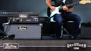 Video thumbnail for Kustom Defender 15H - Sound Demo #1 by Kustom Amplification