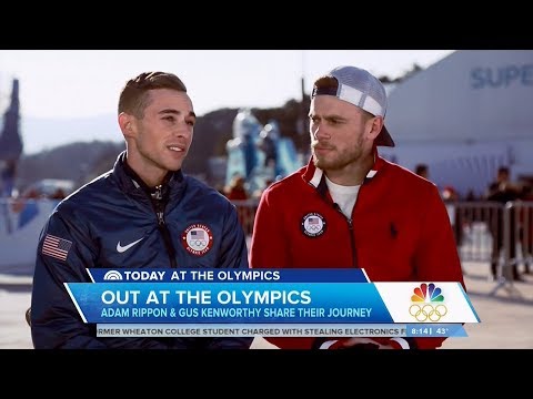 Adam Rippon & Gus Kenworthy Today Show Olympic Interview | LIVE 2-23-18