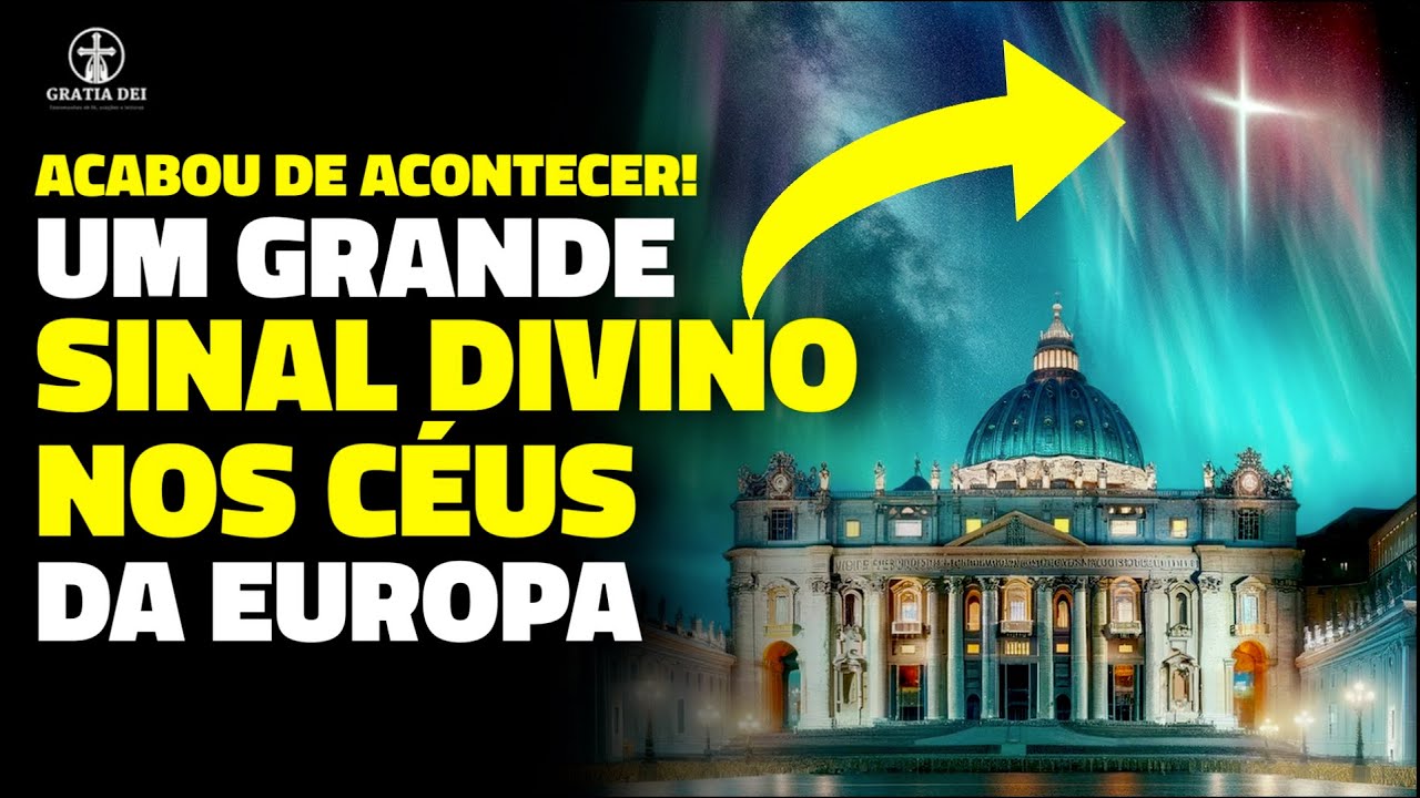 Aconteceu de novo! Um grande sinal acabou de ocorrer nos céus, Deus está nos avisando!