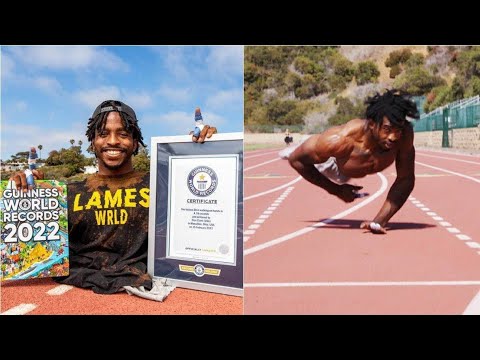 THE FASTEST MAN ON TWO HANDS OMG 😲