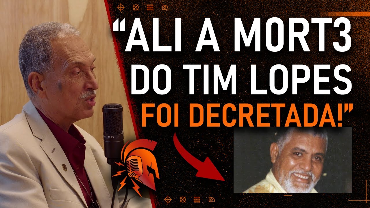 COMISSÁRIO DE POLÍCIA DANIEL GOMES INVESTIGOU E DESCOBRIU QUEM MAT0U O JORNALISTA TIM LOPES