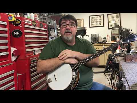 1930's Gibson T-00 with Tim Davis 5-String Neck image 13