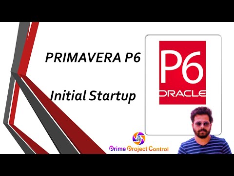 Primavera P6 Starting & Setting Up #primavera #p6 #planning