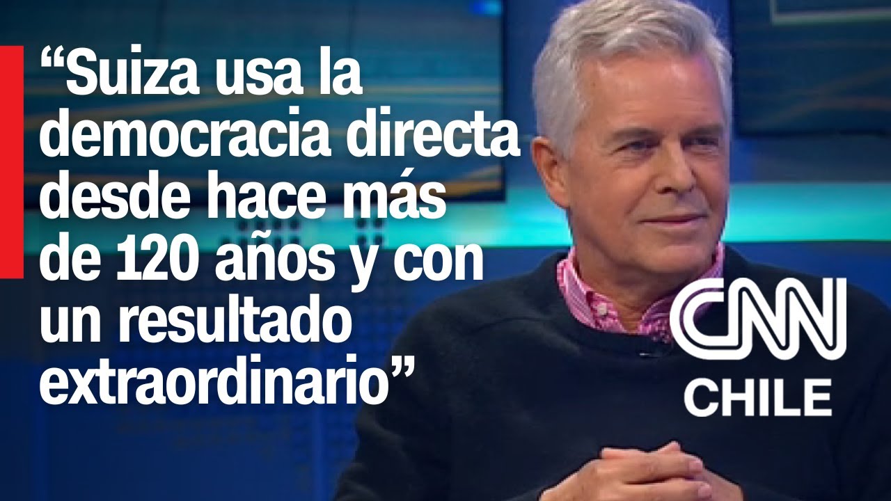 Eduardo Schindler: Democracia directa en Suiza permitió a ciudadanos “acceder a la libertad cívica”