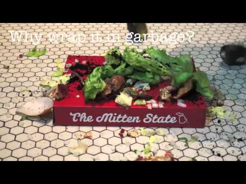 Don't wrap presents with garbage