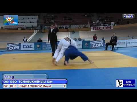 Judo 2010 World Cup Men Vienna: David Tchabukashvili (GEO) - Murat Khabachirov (RUS) [-81kg]