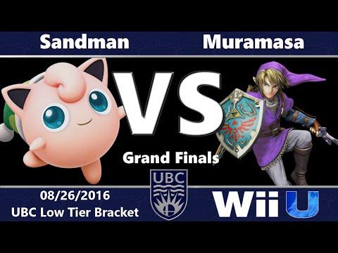 UBC #22 Low Tiers: Grand Finals - Sandman (Jigglypuff) vs Muramasa (Link)