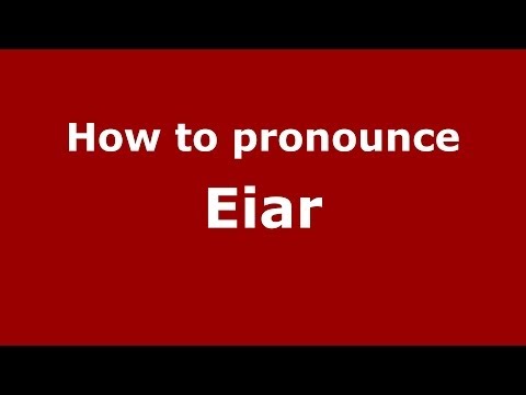 How to pronounce Eiar (Greek/Greece) - PronounceNames.com