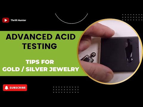 Mastering Acid Tests: Advanced Tips for Gold & Silver Jewelry Analysis | Thrift Hunter