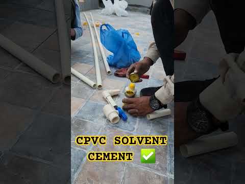 Upvc 10 ml cpvc solvent cement, 100ml, tin can