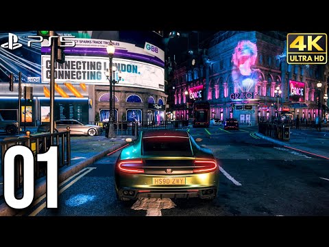 Watch Dogs: Legion - Full Game Walkthrough Part 1 (PS5) 4K 60FPS