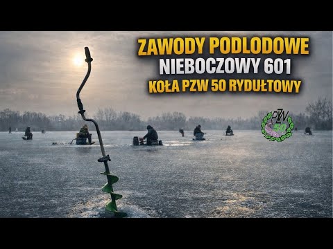 🎣❄️ Zawody Podlodowe Nieboczowy 601 ❄️🎣Koło PZW nr 50 Rydułtowy