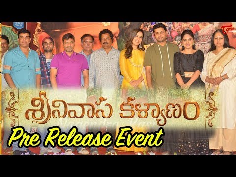 Srinivasa Kalyanam Pre Release Event || Nithiin || Raashi Khanna || TeluguOne Video