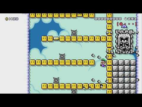 Thwarting Thwomps Thwomping 1 by Gallium42 - Super Mario Maker 2 - No Commentary 1bv