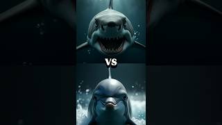 Shark vs Dolphin vs Crocodile (Giant octopus, Humpback whale, shark, Sea lion)