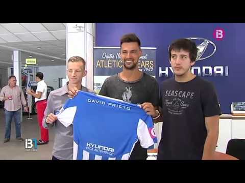 L'Atlètic Balears presenta el defensa David Prieto