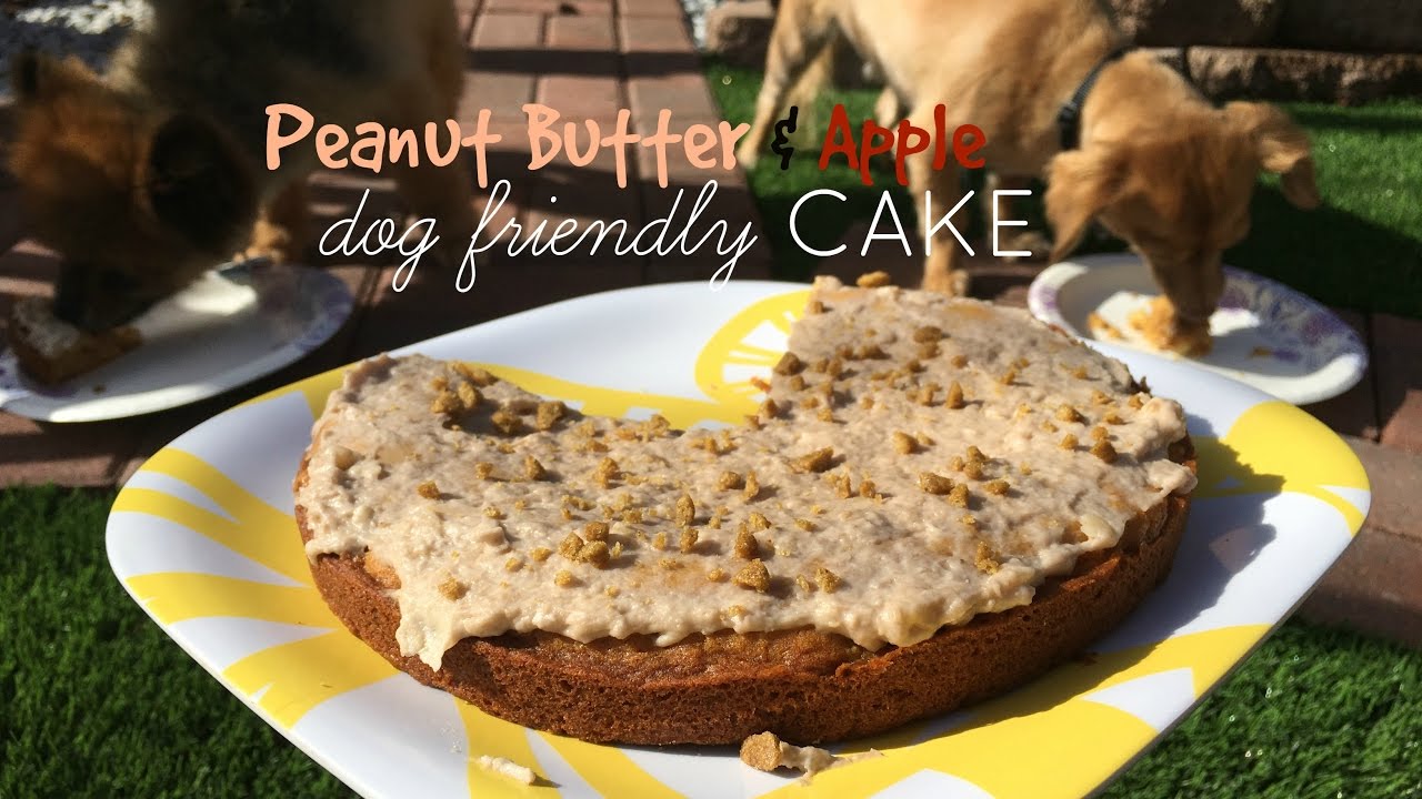 Dog-Friendly PB, Carrot, & Apple Cake ♥️