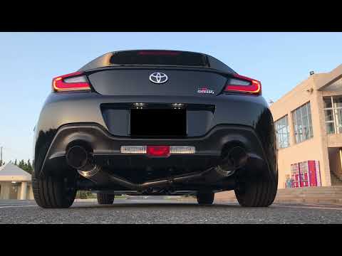 【ASCオン】GR86 マフラー アイドリング ～空ぶかし～車内加速動画 TRUST GReddy パワーエクストリーム3 POWER EXTREME3 Exhaust Sound