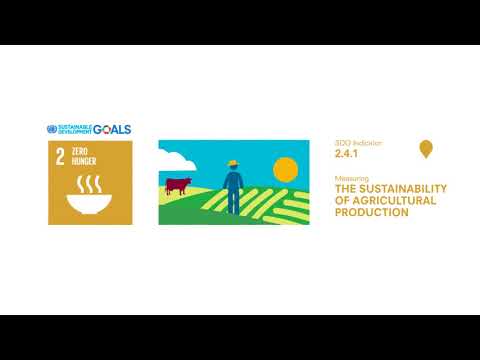 SDG 2 – Indicator of agricultural sustainability