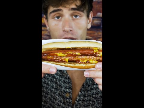 Comi Bife e Shake o Dia Inteiro 🍔🌭 #Shorts