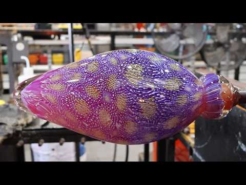 The Best Murrine Pattern I've Ever Made - Narrated Glassblowing Process