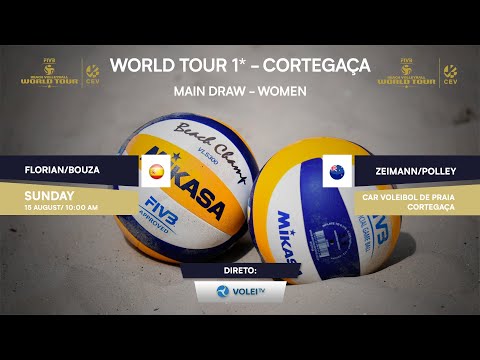 Florian/Bouza (ESP) vs (NZL) Zeimann/Polley - WORLD TOUR 1* CORTEGAÇA