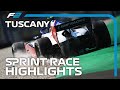 F2 Sprint Race Highlights | 2020 Tuscan Grand Prix