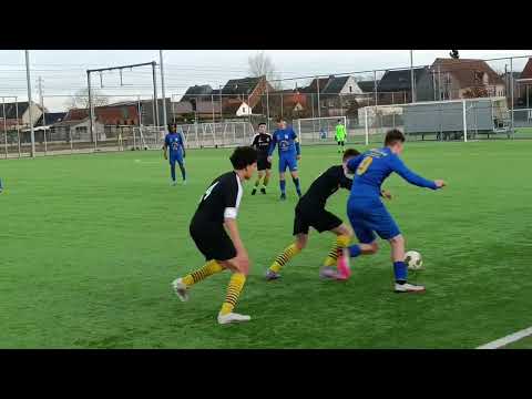 FC Lebbeke 💙 Vs Lokeren Temse 🖤 . IP U15 2023-2024 . 1st half part 1