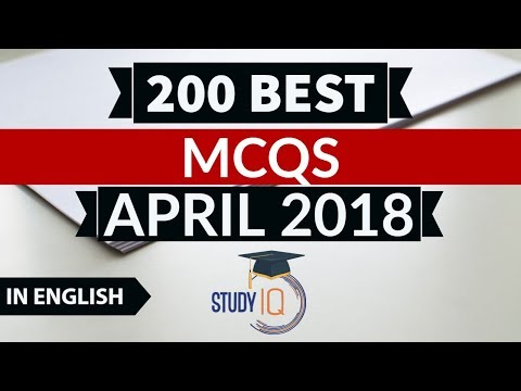 200 Best current affairs April 2018 in English  - IBPS PO/SSC CGL/UPSC/PCS/KVS/IAS/RBI Grade B 2018