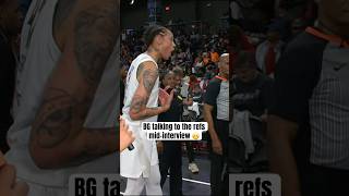 Brittney Griner apologizing to the broadcast team 😅