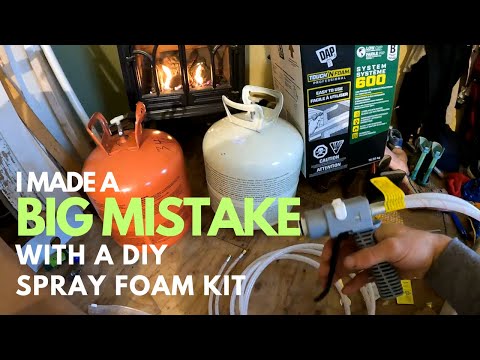 How to Use Froth Pak Touch N Foam 600 Spray Foam Kits (Don't Make My Dumb Insulating Mistake)