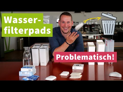 Wasserfilterpads für Espressomaschinen - nicht geeignet!