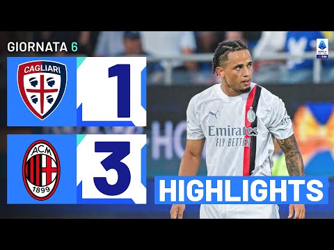 Cagliari-Milan 1-3 | Okafor si sblocca in rossonero: Gol e Highlights | Serie A TIM 2023/24