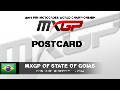 MXGP of State of Goias 2014 Postcard - Motocross