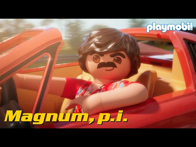 Vídeo relacionado con PLAYMOBIL Famous Cars 71343 Magnum, P,I, Ferrari 308 GTS, Supercoche, Pieza de colección para los Aficionados de los Coches, Juguete para coleccionistas y niños/as a Partir de 5 años