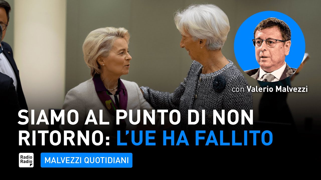 CLAMOROSA STANGATA PER L'UE: ora anche i BIG DELLA FINANZA sconfessano il modello Europa