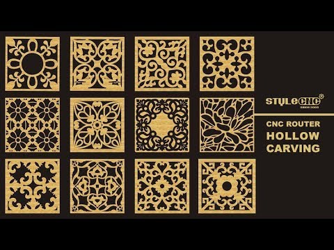 CNC Wood Router for Wooden Screen Hollow Carving Projects