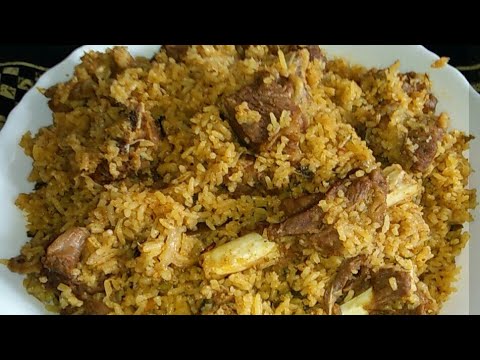 Dindigul Thalapakatti Mutton Biryani recipe / How To make Talapakatti Mutton Biryani In Kannada Video