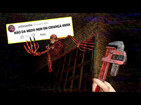 They said my horror game wasn't scary... Now even I can't play it.