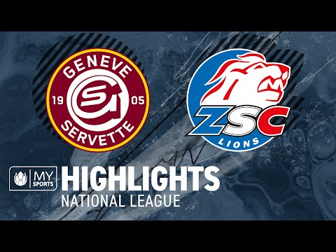 Genève-Servette HC - ZSC Lions 3-4 SO (0-2; 0-0; 3-1)