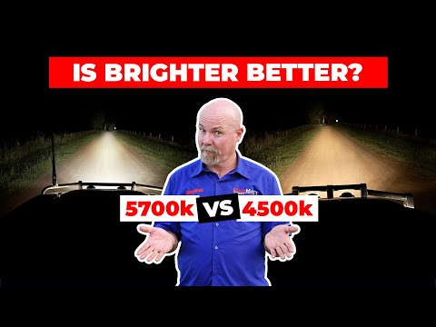 Does the colour of driving lights matter... 4600k vs 5700k?
