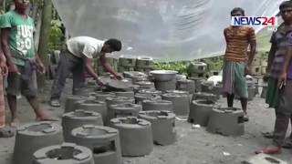 Eco-friendly oven in Bagerhat (বাগেরহাটে পরিবেশ বান্ধব চুলা)