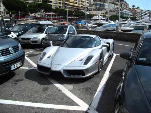 Supercars in Monaco 2011/ Ferrari Enzo, Ferrari F40, Bugatti Veyron...