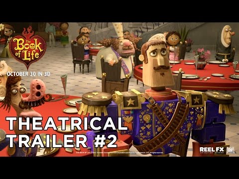 The Book of Life [Theatrical Trailer #2 HD] - In Cinemas Now in 3D!