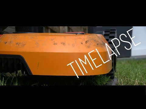 Worx Landroid WR143E im Zeitraffer ⏱️ | Mähroboter bei der Arbeit