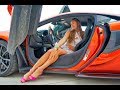 Hot Cars Hot Girls - REVS FLAMES Extreme Burnouts & FIRE - Full Throttle in Miami By Supercar Rooms