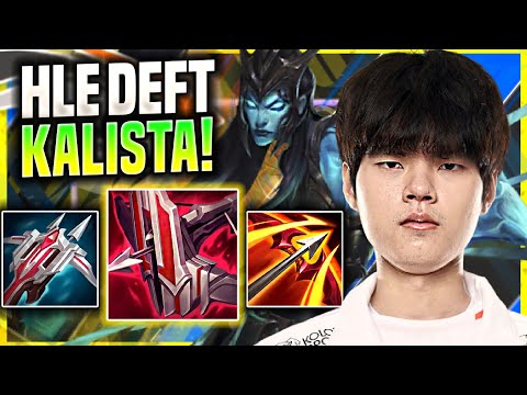 DEFT WORLD CLASS WITH KALISTA! - HLE Deft Plays Kalista ADC vs Aphelios! | Season 11