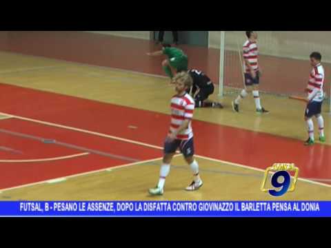Futsal B | Pesano le assenze, dopo la disfatta contro Giovinazzo il Barletta pensa al Donia