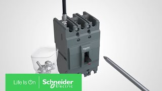 EasyPact Molded Case Circuit Breakers EZC 100A Cabling | Schneider Electric Support